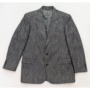 Hardwick Vintage Men's Blazer Jacket Sport Coat Size 42L Multicolor Plaid Woven